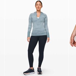 Lululemon Speed Up Tight 28" *Brushed Full-On Luxtreme True Navy | 4